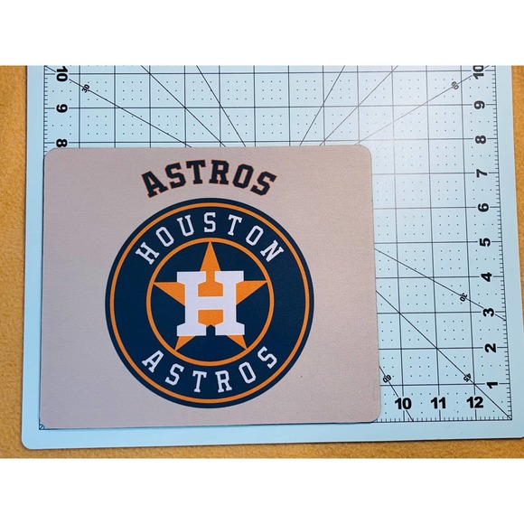 ASTROS BASEBALL HIGH QUALITY MOUSE PAD MAT FOR OFFICE AND SCHOOL SUPPLIES - Picture 2 of 4